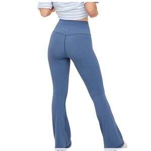 Aerie‎ Offline Real Me High Waisted Crossover Flare Leggings Women's Size S Yoga